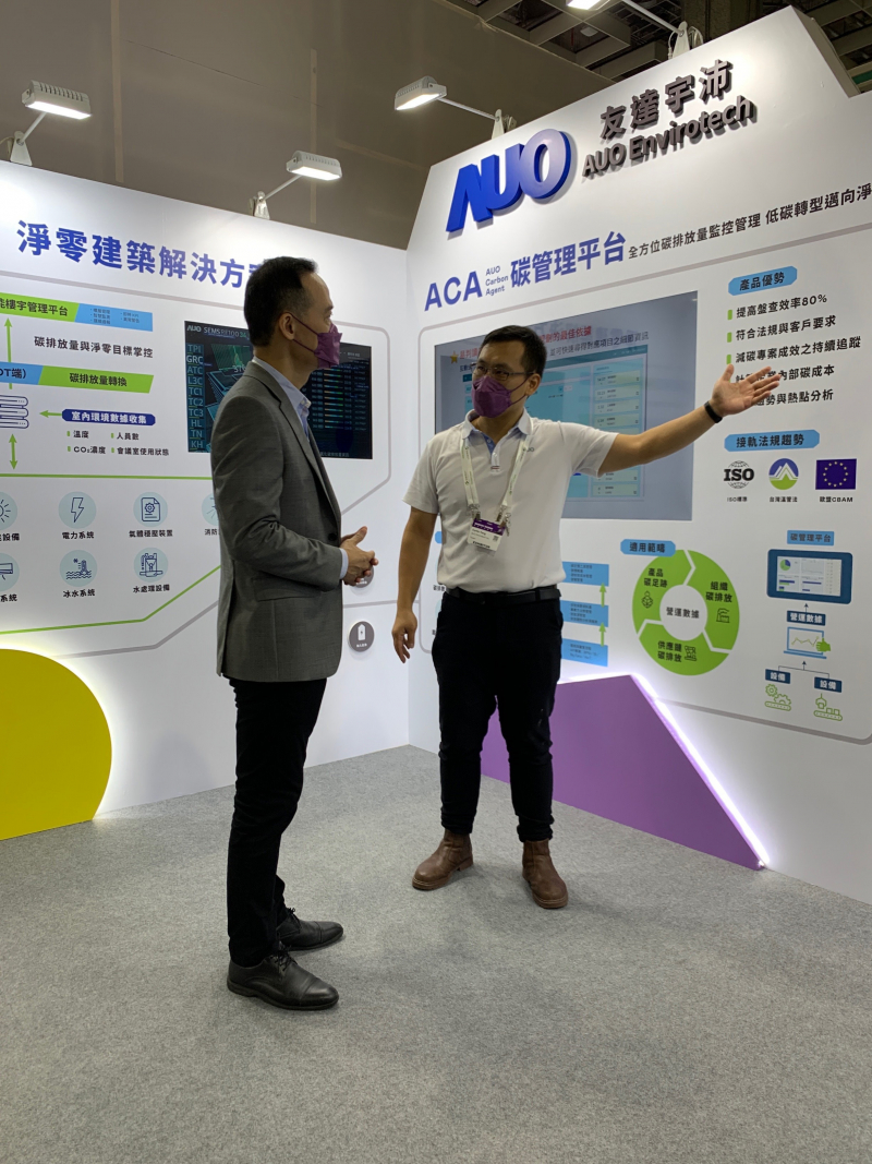 hth·华体宇沛结合大数据与自主研发的ACA碳管理平台，精准分析碳排数据盘查及管理