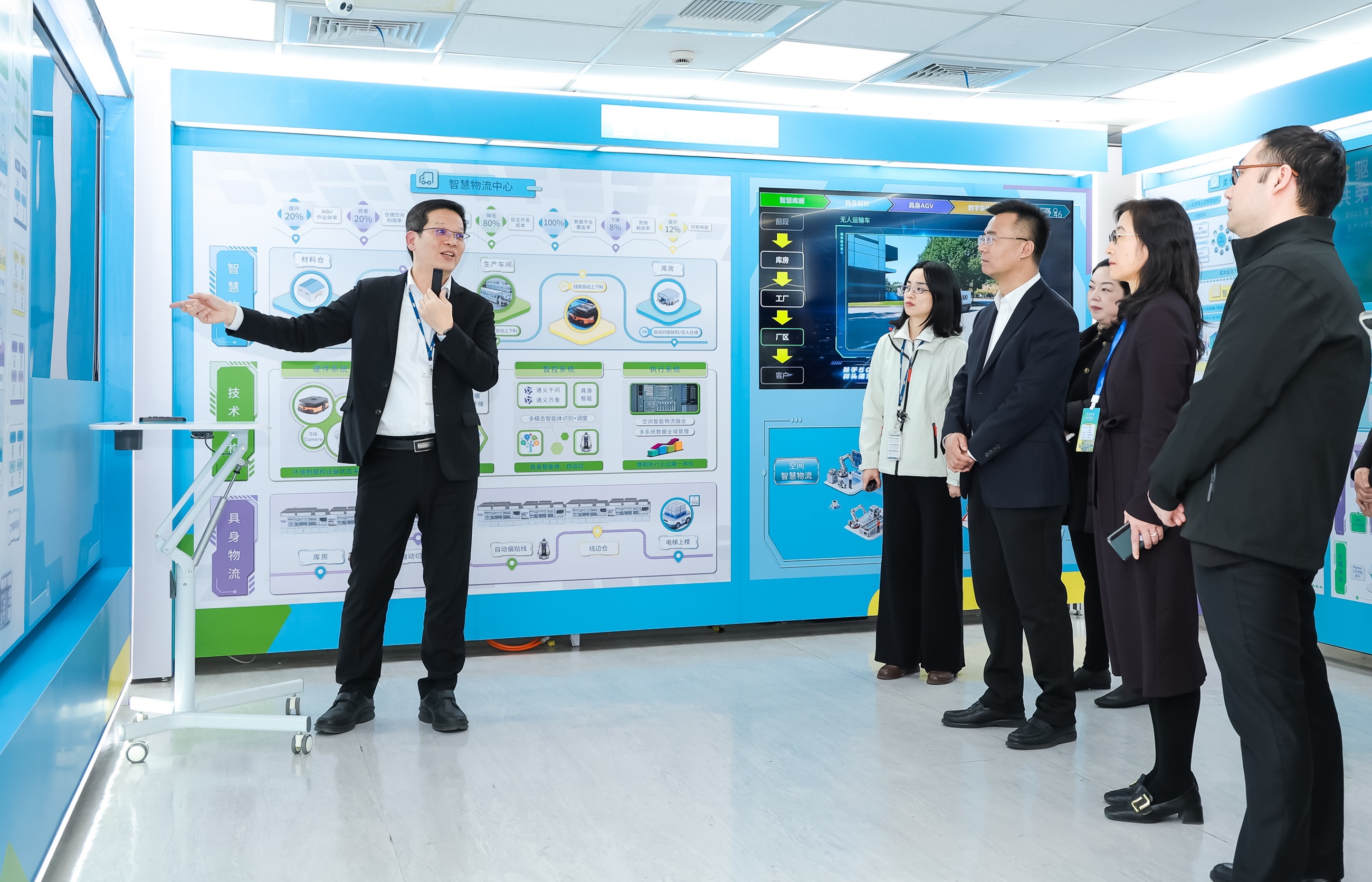 hth·华体苏州展示&rdquo;智能体&rdquo;在工业场景的深度应用，与&rdquo;具身智能&rdquo;在生产场景的创新整合，全面升级生产与管理流程，构建全链路智能制造体系，打造柔性自主工厂